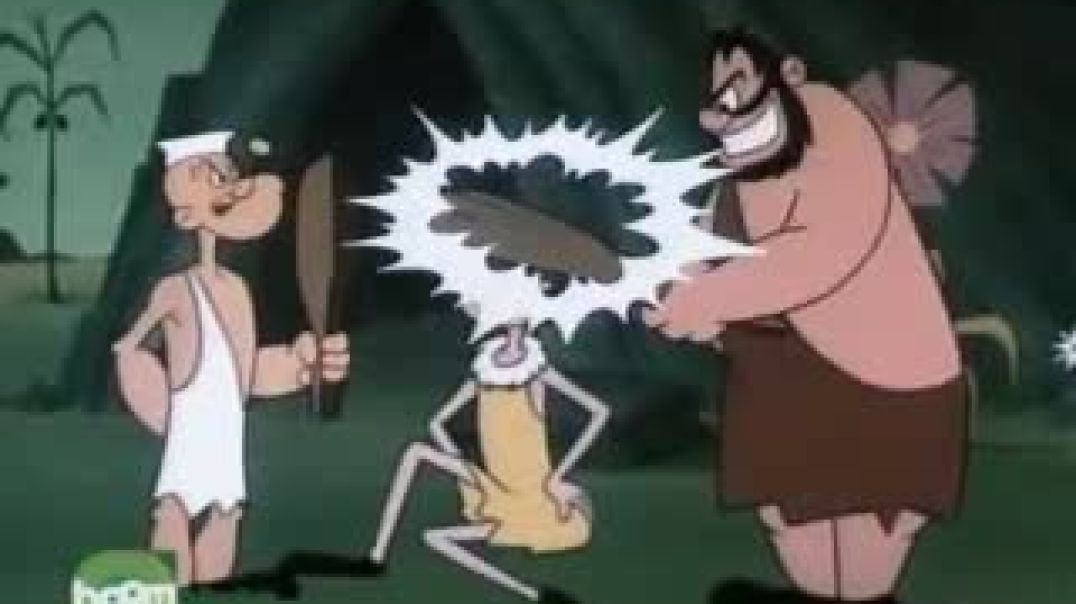 ⁣Popeye - EP009 - Homem das Cavernas