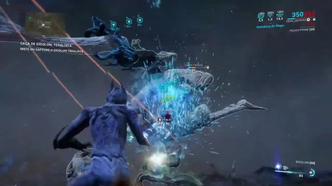 ⁣Como Capturar o Eidolon Teralyst com Necramech no Warframe Fácil