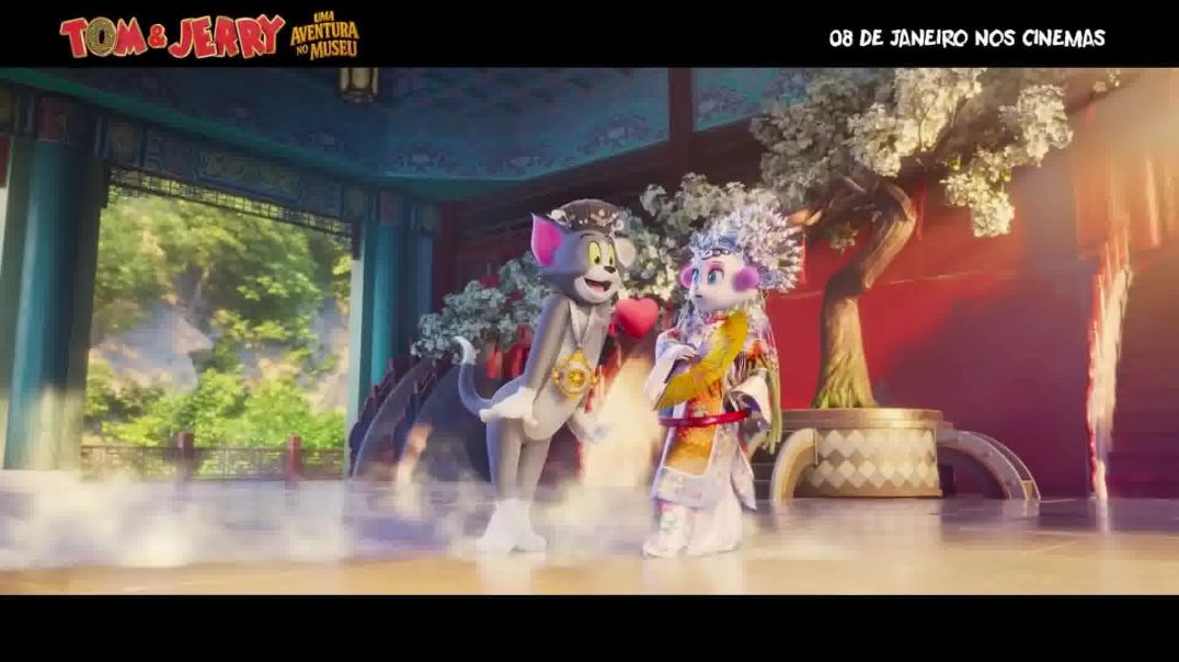 Tom e Jerry: UMA AVENTURA NO MUSEU! 🤣 TRAILER 2 OFICIAL Dublado – A Caçada Começa na Arte!